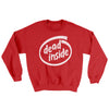 Dead Inside Ugly Sweater Red | Funny Shirt from Famous In Real Life
