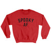 Spooky AF Ugly Sweater Red | Funny Shirt from Famous In Real Life