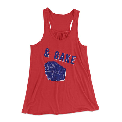 Bake Women's Flowey Tank Top Red | Funny Shirt from Famous In Real Life