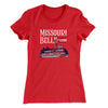 Missouri Belle Casino Women's T-Shirt Red | Funny Shirt from Famous In Real Life