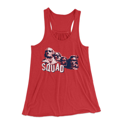 Squad Women's Flowey Tank Top Red | Funny Shirt from Famous In Real Life