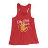 Oda Mae Brown Spiritual Advisor Women's Flowey Tank Top Red | Funny Shirt from Famous In Real Life