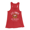 JJ's Diner Women's Flowey Tank Top Red | Funny Shirt from Famous In Real Life