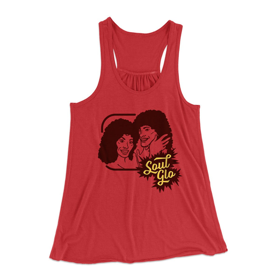 Soul Glo Women's Flowey Tank Top | Funny Shirt from Famous In Real Life