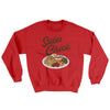 Sides Chick Ugly Sweater Red | Funny Shirt from Famous In Real Life