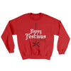 Happy Festivus for the Rest of Us Men/Unisex Ugly Sweater Red | Funny Shirt from Famous In Real Life