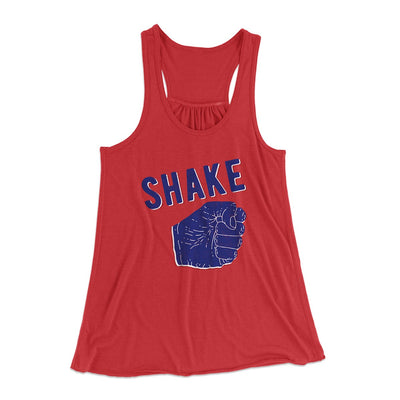 Shake Women's Flowey Tank Top Red | Funny Shirt from Famous In Real Life