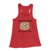 You Win Some, You Dim Sum Women's Flowey Tank Top Red | Funny Shirt from Famous In Real Life