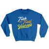 Trick Or Treat Yourself Ugly Sweater Royal | Funny Shirt from Famous In Real Life