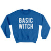 Basic Witch Ugly Sweater Royal | Funny Shirt from Famous In Real Life