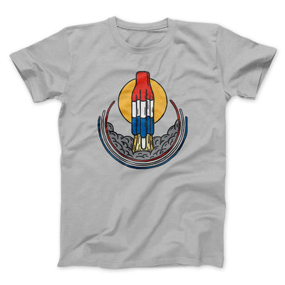 Rocket Pop Launch Men/Unisex T-Shirt Silver | Funny Shirt from Famous In Real Life