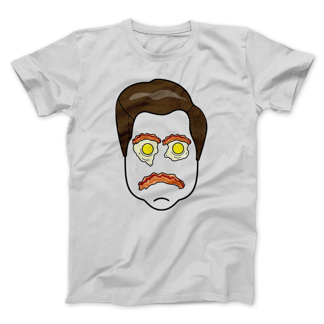 King of Breakfast Men/Unisex T-Shirt | Funny Shirt from Famous In Real Life