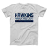 Hawkins Power and Light Men/Unisex T-Shirt Silver | Funny Shirt from Famous In Real Life