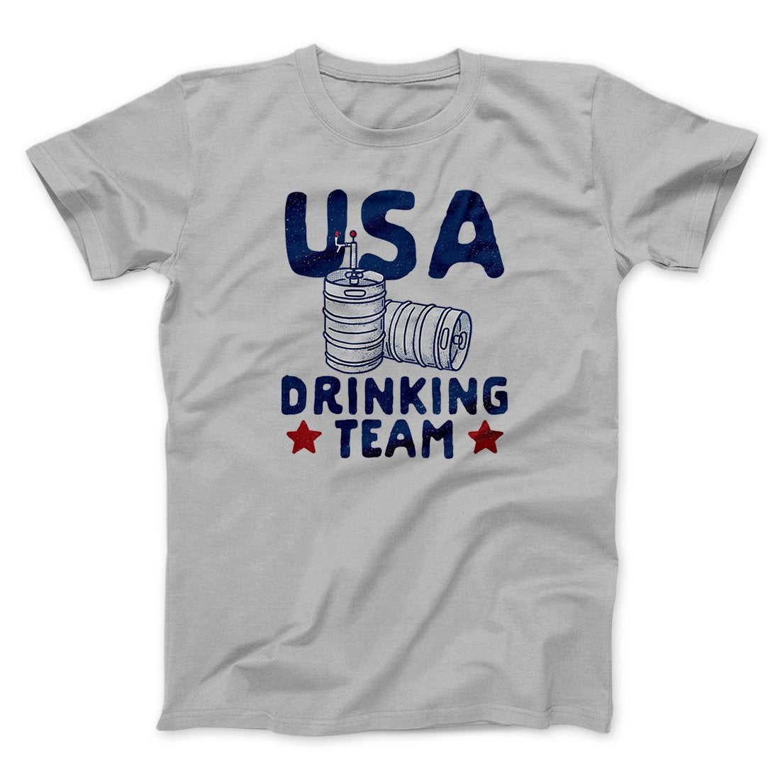USA Drinking Team Men/Unisex T-Shirt | Funny Shirt from Famous In Real Life
