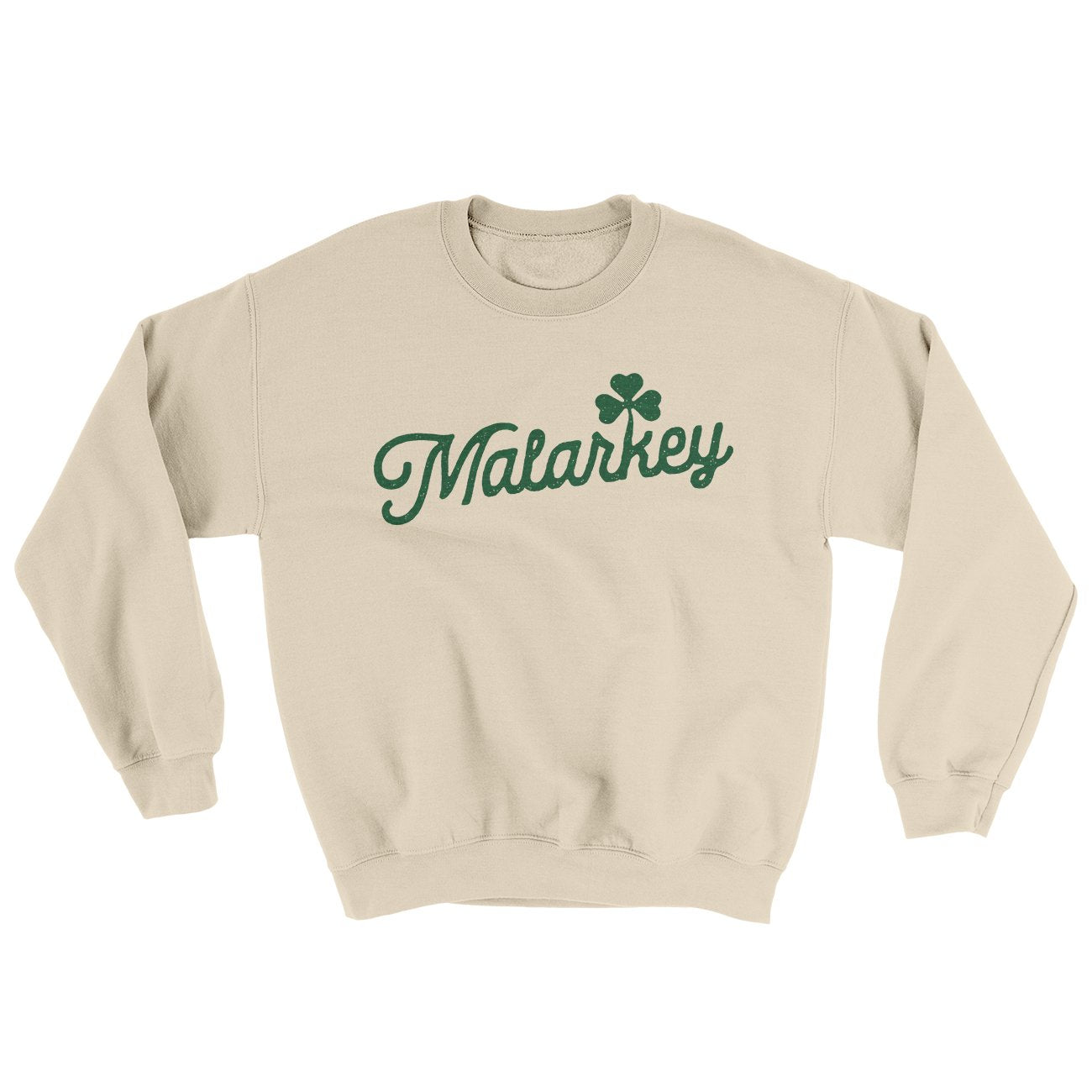 Malarkey Ugly Sweater Sand | Funny Shirt from Famous In Real Life