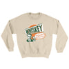 Whiskey For Breakfast Ugly Sweater Sand | Funny Shirt from Famous In Real Life