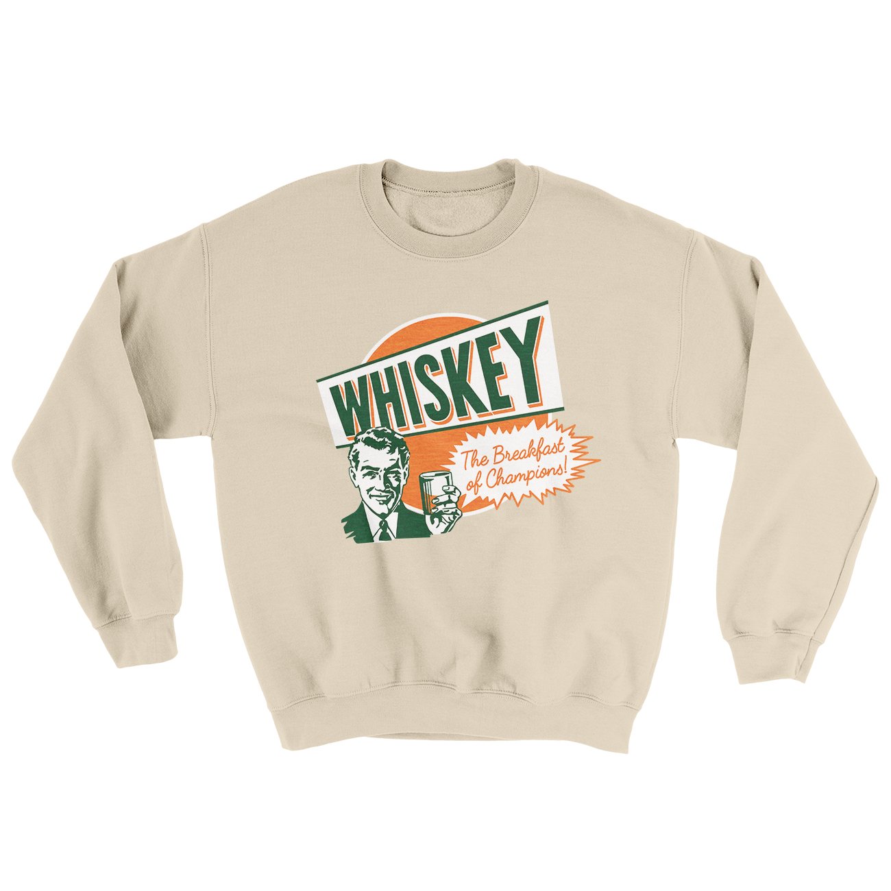 Whiskey For Breakfast Ugly Sweater | Funny Shirt from Famous In Real Life