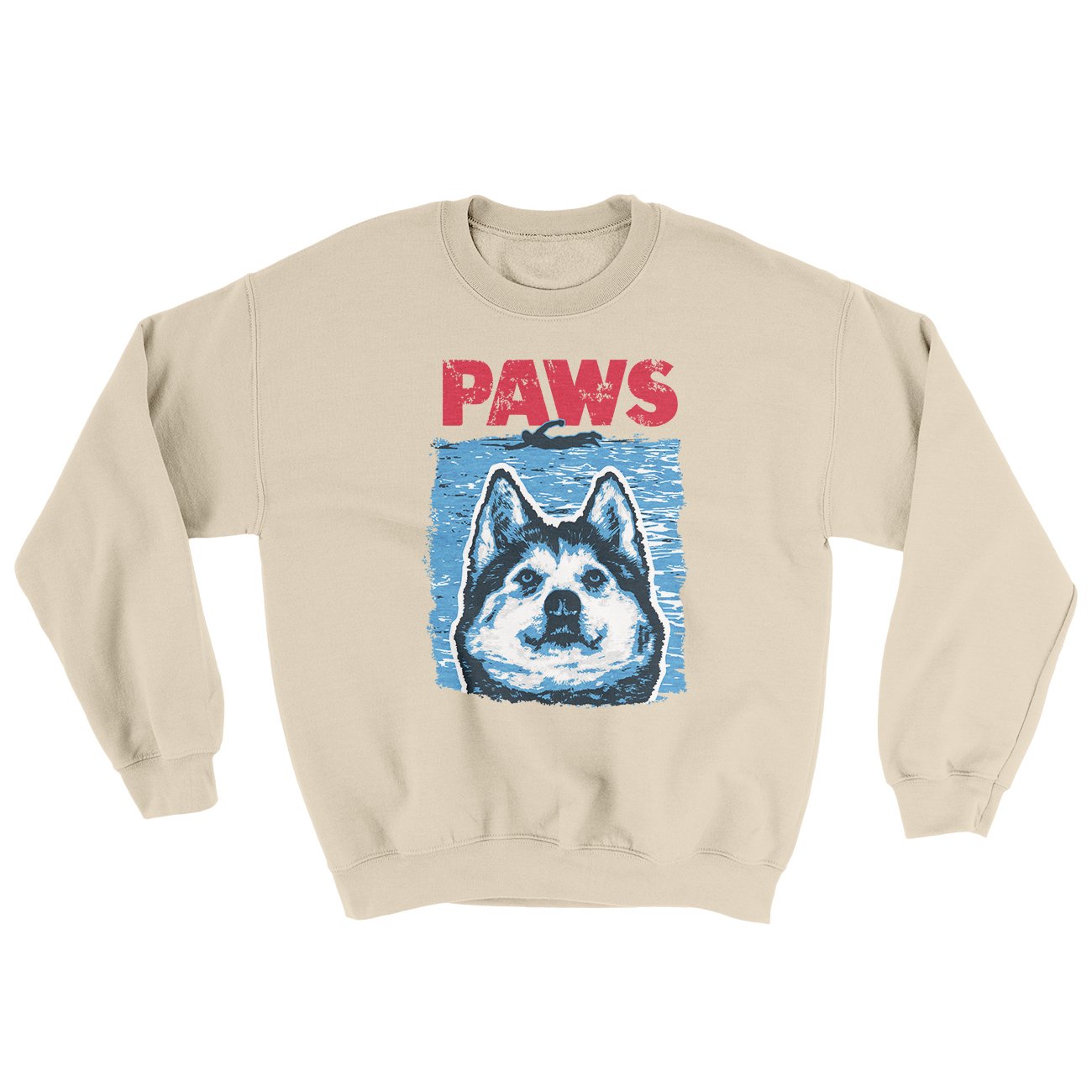 PAWS Dog Ugly Sweater | Funny Shirt from Famous In Real Life
