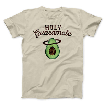 Holy Guacamole Men/Unisex T-Shirt Soft Cream | Funny Shirt from Famous In Real Life