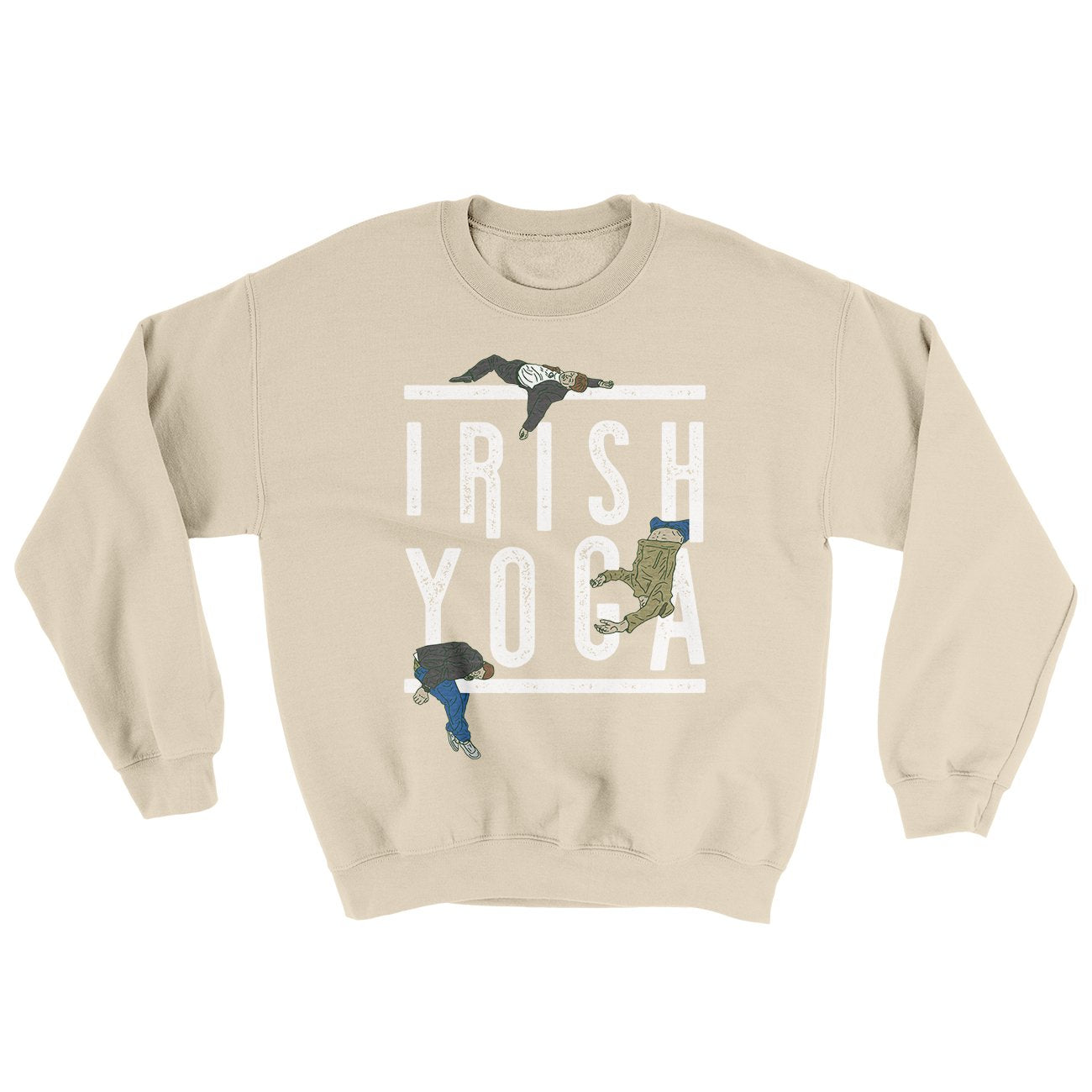 Irish Yoga Ugly Sweater | Funny Shirt from Famous In Real Life