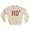 Ho Cubed Men/Unisex Ugly Sweater Sand | Funny Shirt from Famous In Real Life