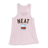 Whiskey- Neat Women's Flowey Tank Top Soft Pink | Funny Shirt from Famous In Real Life