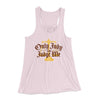Only Judy Can Judge Me Women's Flowey Tank Top Soft Pink | Funny Shirt from Famous In Real Life