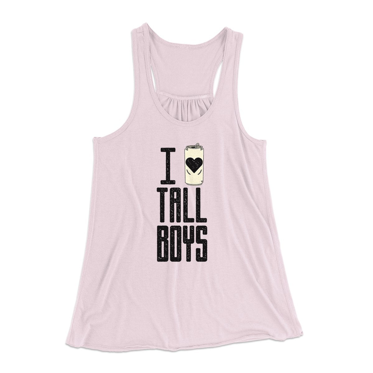 I Love Tall Boys Women's Flowey Tank Top | Funny Shirt from Famous In Real Life