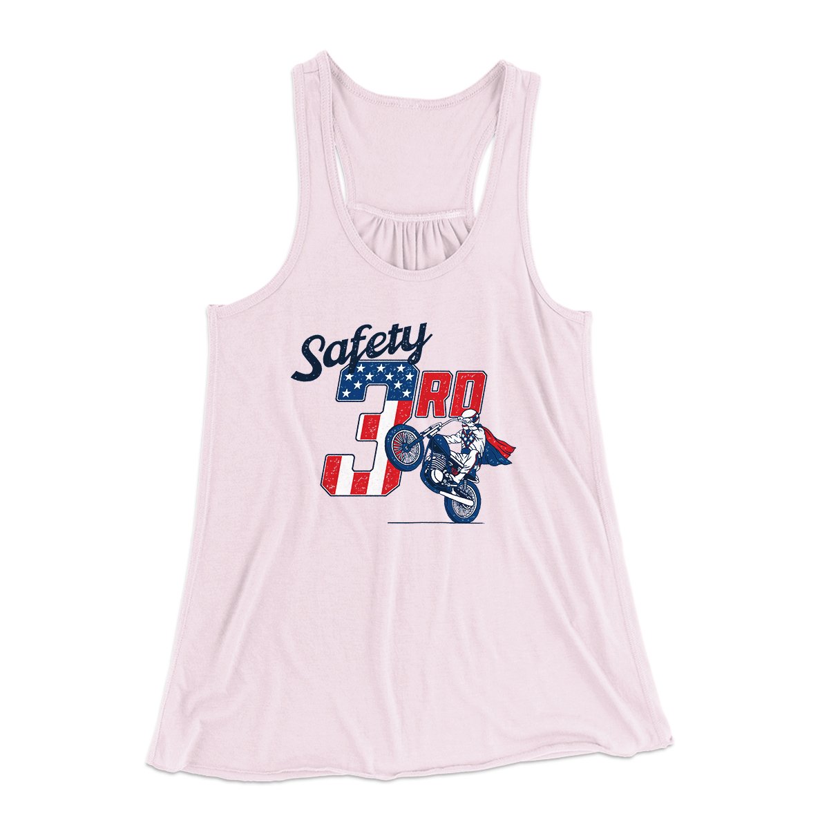 Safety 3rd Women's Flowey Tank Top | Funny Shirt from Famous In Real Life