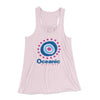 Oceanic Airlines Women's Flowey Tank Top Soft Pink | Funny Shirt from Famous In Real Life
