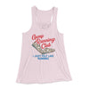 Gump Running Club Women's Flowey Tank Top Soft Pink | Funny Shirt from Famous In Real Life