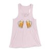 Beer Bra Women's Flowey Tank Top Light Pink | Funny Shirt from Famous In Real Life