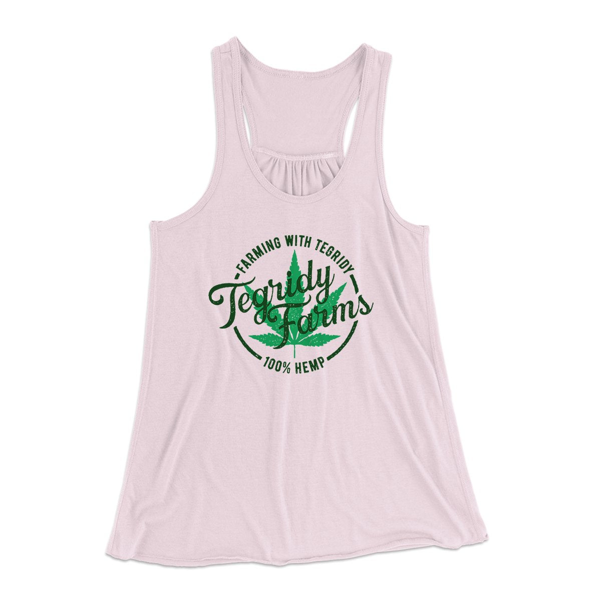 Tegridy Farms Women's Flowey Tank Top | Funny Shirt from Famous In Real Life