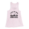 I Bless The Rains Down In Africa Women's Flowey Tank Top Soft Pink | Funny Shirt from Famous In Real Life