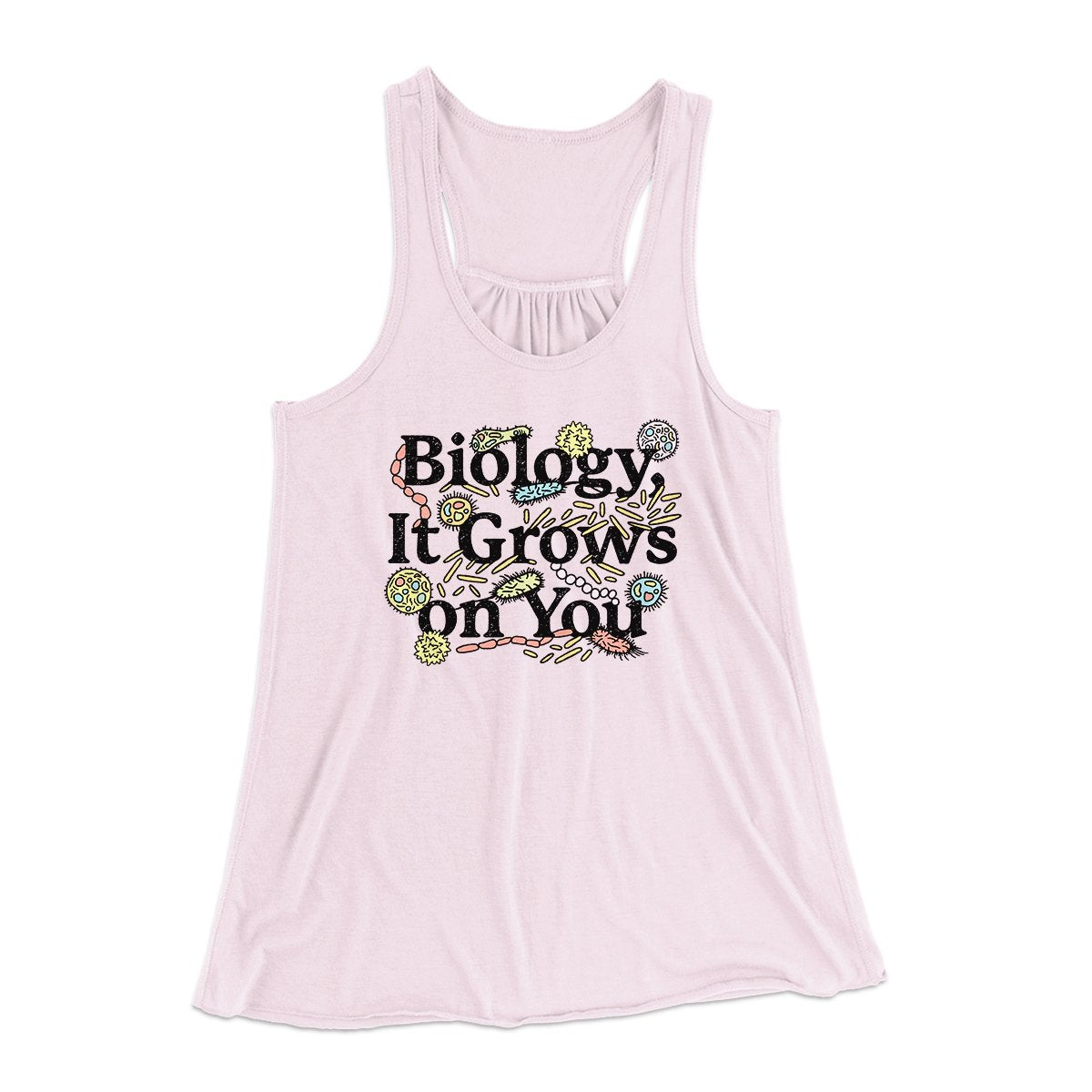 Biology: It Grows On You Women's Flowey Tank Top | Funny Shirt from Famous In Real Life