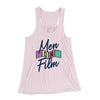 Men on Film Women's Flowey Tank Top Soft Pink | Funny Shirt from Famous In Real Life