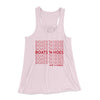 Boats 'N Hoes Women's Flowey Tank Top Soft Pink | Funny Shirt from Famous In Real Life