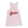 Girls Team Women's Flowey Tank Top Soft Pink | Funny Shirt from Famous In Real Life