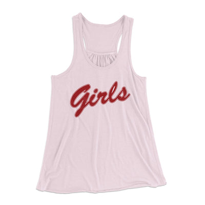 Girls Team Women's Flowey Tank Top Soft Pink | Funny Shirt from Famous In Real Life