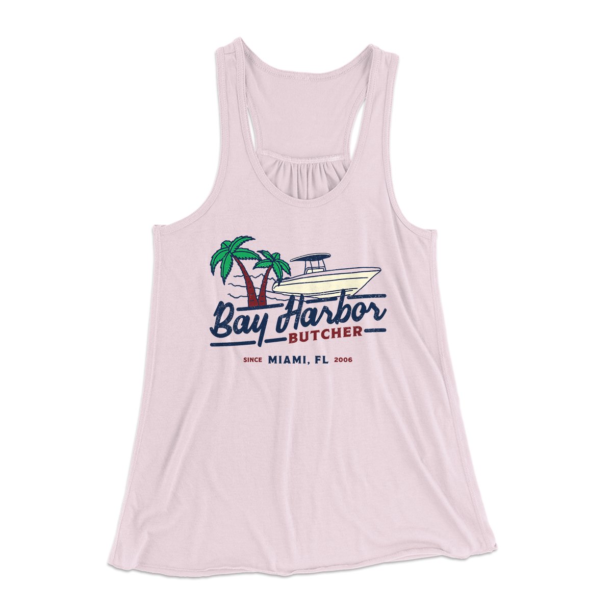 Bay Harbor Butcher Women's Flowey Tank Top | Funny Shirt from Famous In Real Life