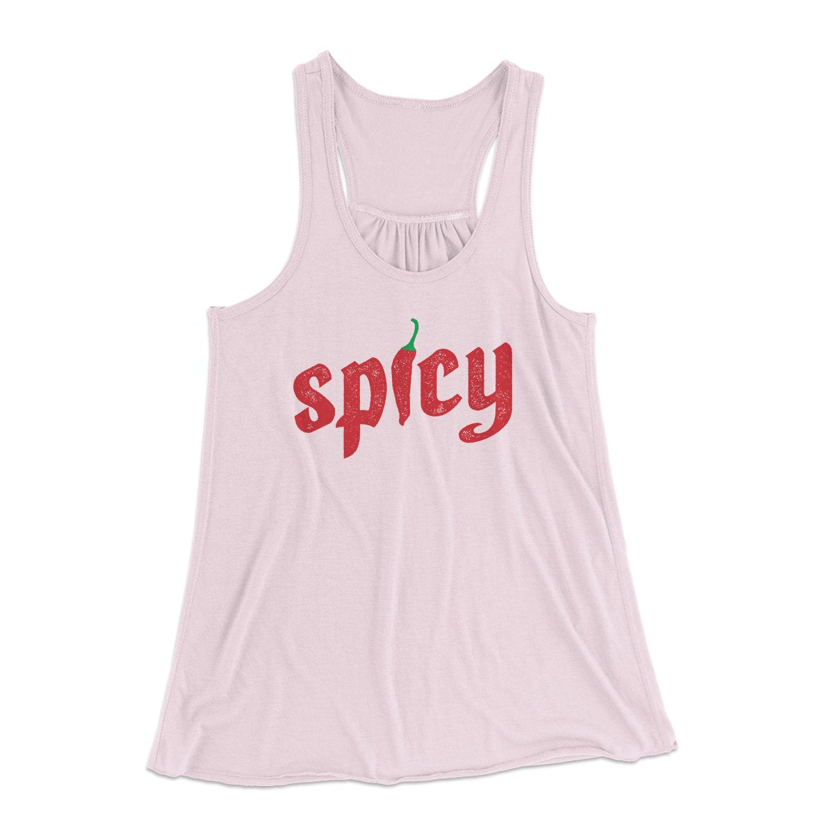 Spicy Funny Women's Flowey Tank Top | Funny Shirt from Famous In Real Life