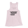 Hodor Women's Flowey Tank Top Soft Pink | Funny Shirt from Famous In Real Life