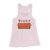Pivot Women's Flowey Tank Top Soft Pink | Funny Shirt from Famous In Real Life