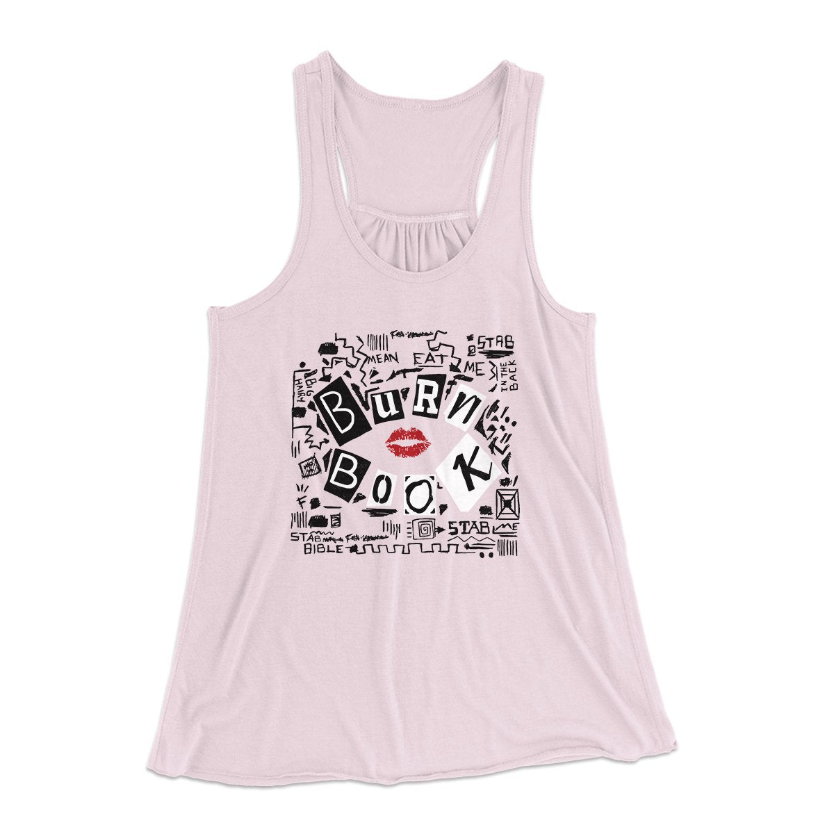 Burn Book Women's Flowey Tank Top | Funny Shirt from Famous In Real Life