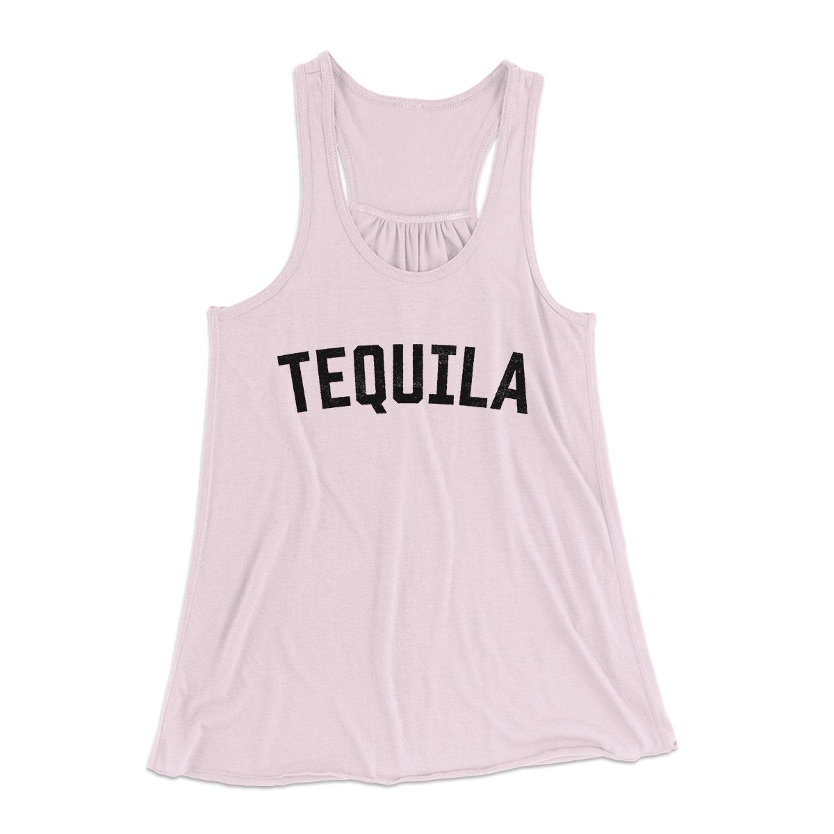 Tequila Women's Flowey Tank Top Soft Pink | Funny Shirt from Famous In Real Life