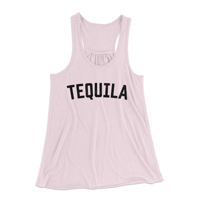 Tequila Women's Flowey Tank Top Soft Pink | Funny Shirt from Famous In Real Life