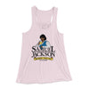 Samuel L. Jackson Women's Flowey Tank Top Soft Pink | Funny Shirt from Famous In Real Life