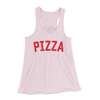 Pizza Women's Flowey Tank Top Soft Pink | Funny Shirt from Famous In Real Life