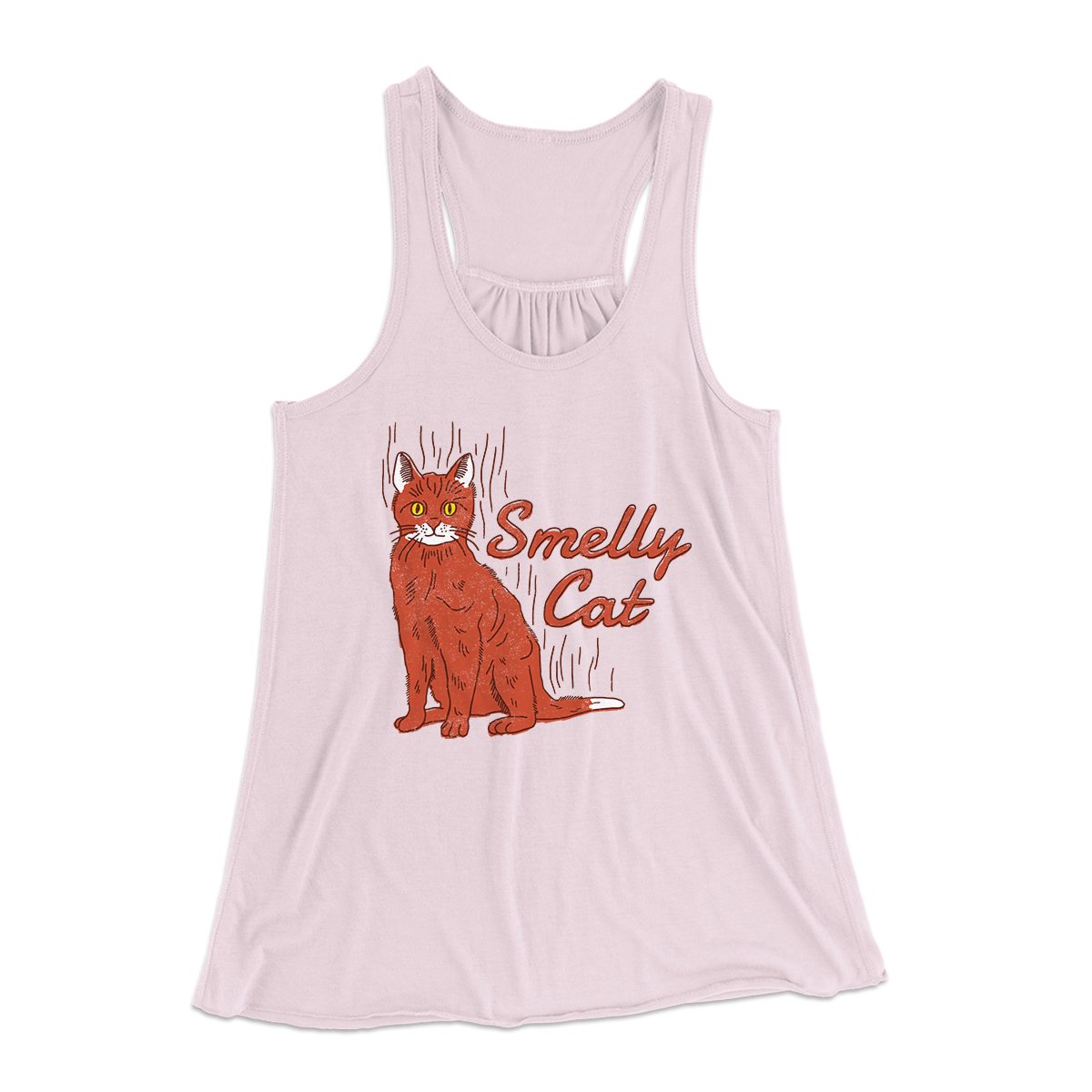 Smelly Cat Women's Flowey Tank Top | Funny Shirt from Famous In Real Life