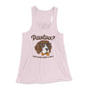 Pavlov's Dog Women's Flowey Tank Top Soft Pink | Funny Shirt from Famous In Real Life